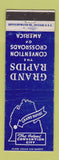 Matchbook Cover - Grand Rapids MI Tourism Conventions