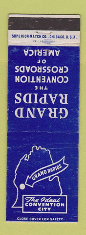 Matchbook Cover - Grand Rapids MI Tourism Conventions