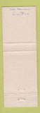 Matchbook Cover - Rose Hair Salon Detroit MI