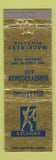 Matchbook Cover - Harvey Goldman Machinery Dearborn MI WI WEAR