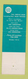 Matchbook Cover - First National Bank and Trust Escanaba MI