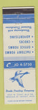 Matchbook Cover - Drake Printing Company Detroit MI WEAR