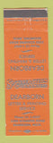 Matchbook Cover - Dearborn Letter Printing Service Dearborn MI ORANGE WEAR