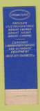 Matchbook Cover - Auto City Platings Perma Plate Detroit MI WEAR
