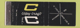 Matchbook Cover - Copy Craft Detroit MI WEAR