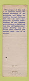 Matchbook Cover - Desk and Derrick Club of Lansing MI