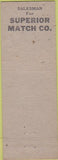 Matchbook Cover - OK Snyder Insurance Mount Joy PA