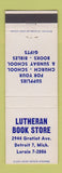Matchbook Cover - Lutheran Book Store Detroit MI