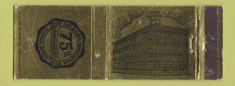 Matchbook Cover - First National Bank Columbus GA 1951