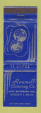 Matchbook Cover - Roumell Catering Detroit MI WEAR hams