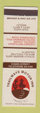 Matchbook Cover - Trailways Motor Inn Timaru New Zealand