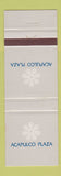 Matchbook Cover - Acapulco Plaza Hotel Mexico