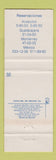 Matchbook Cover - Acapulco Plaza Hotel Mexico