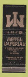 Matchbook Cover - Motel Imperial San Luis Potosi Mexico WEAR