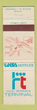 Matchbook Cover - Hotel Residencia Terminal Barcelona Spain