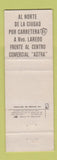 Matchbook Cover - Hotel Royal Courts Monterrey Mexico WEAR
