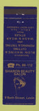 Matchbook Cover - Sharon Beauty Salon Levin New Zealand