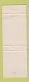 Matchbook Cover - Albert Motor Lodge Palmerston New Zealand WORN