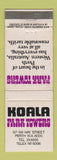 Matchbook Cover - Koala Park Towers Perth Australia WEAR