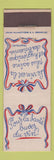 Matchbook Cover - Belgium Committee for French Wines