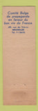 Matchbook Cover - Belgium Committee for French Wines