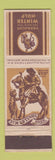 Matchbook Cover - Winter Assistance Union Allumettiere Brussels Belgium #1