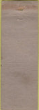 Matchbook Cover - Hank's Texaco oil gas NO TOWN 40's WEAR