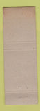 Matchbook Cover - Eduardo Fernandes Bahia Condor Paint Brazil