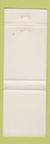 Matchbook Cover - Sydney Opera House Australia WEAR