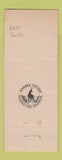 Matchbook Cover - Kipfer Gfeller Restaurant Zurich Switzerland bear