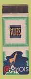 Matchbook Cover - Seita Matches Chamois WEAR