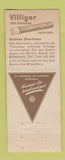 Matchbook Cover - Rio 6 Tobacco Switzerland WEAR Villager Cigar