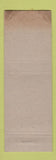 Matchbook Cover - Eduardo Fernandes Bahia Paredex Paint Brazil WEAR