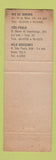 Matchbook Cover - Livraria Luso Espanhola Brazil Books