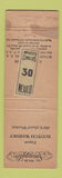 Matchbook Cover - La Fuente Mexico Old Smuggler Whisky POOR