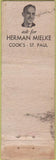 Matchbook Cover - Cook's Men's Wear ST Paul MN POOR
