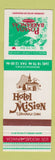 Matchbook Cover - Hotel Mision Cerocahui Chihuahua Mexico Posada Barrancas