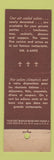 Matchbook Cover - Hotel De La Salle Montreal QC