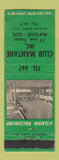 Matchbook Cover - Club Mantane QC
