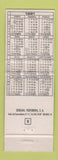 Matchbook Cover - Hotel Trurcosa Grao Castellon Spain WEAR
