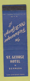 Matchbook Cover - St George Hotel Bermuda  WEAR