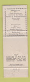 Matchbook Cover - Hotel Posada Guadalajara Mexico