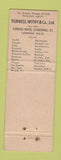 Matchbook Cover - Furness Lines Shipping Bryant and May