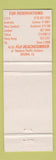 Matchbook Cover - Tahiti Beachcomber