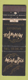 Matchbook Cover - Moven Pick Brussels Belgium