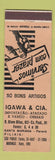 Matchbook Cover - Igawa & Cia Sao Paulo Maringa Brazil Cereal