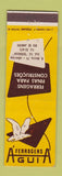Matchbook Cover - Ferragens Aguia Rio De Janeiro Brazil Hardware