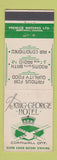 Matchbook Cover - King George Hotel Cornwall ON
