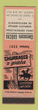 Matchbook Cover - Churrasco Gaucha Restaurant Taubate Brazil Brasil