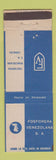 Matchbook Cover - Fosforera Venezolana Caracas Venezuela
